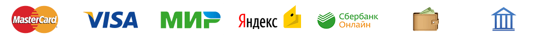 Логотипы платежных систем
