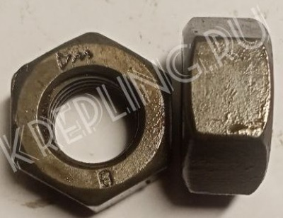 Гайка М12.8.06 DIN 934/ISO 4032/ГОСТ 5915/ГОСТ 5927 - вид 1 миниатюра
