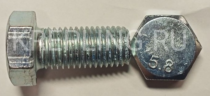 Болт М16х35.58.016 DIN 933/ISO 4017/ГОСТ 7805/ГОСТ 7798 - вид 1 миниатюра