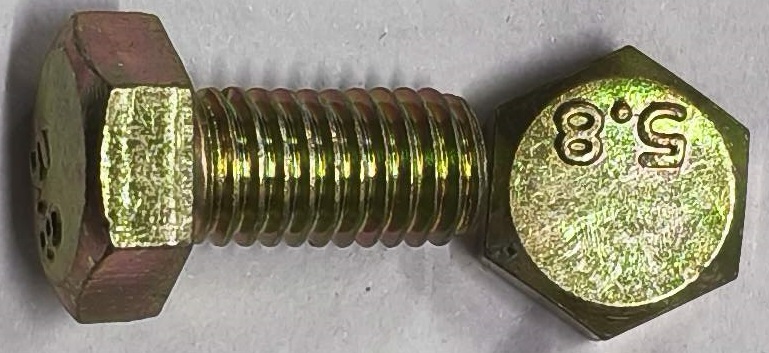 Болт М8х16.58.019 DIN 933/ISO 4017/ГОСТ 7805/ГОСТ 7798