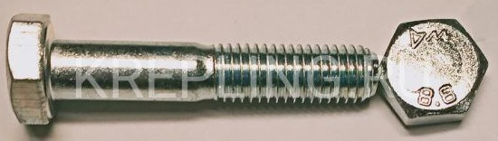 Болт М10х55.88.016 DIN 931/ISO 4014/ГОСТ 7805/ГОСТ 7798 - вид 1 миниатюра