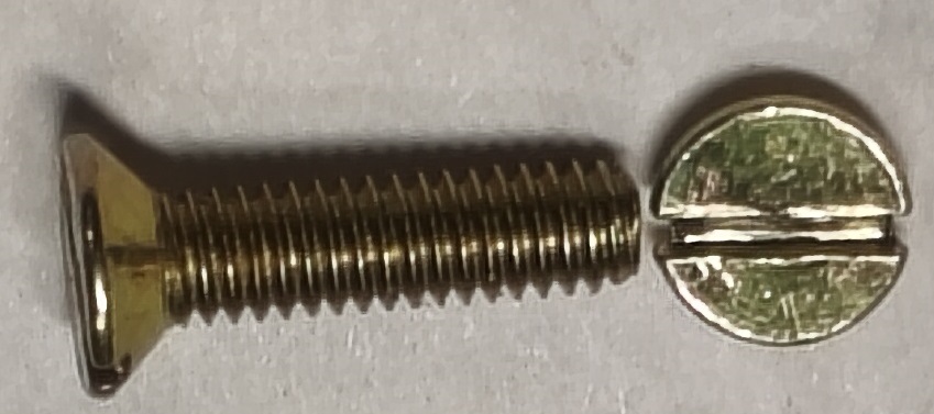 Винт М2,5х10.019 DIN 963/ISO 7046/ГОСТ 17475