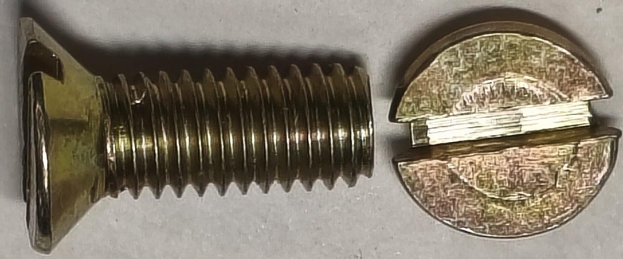 Винт М6х16.019 DIN 963/ISO 7046/ГОСТ 17475