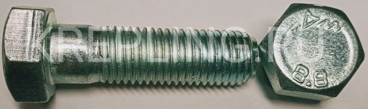 Болт М16х55.88.016 DIN 931/ISO 4014/ГОСТ 7805/ГОСТ 7798 - вид 1 миниатюра