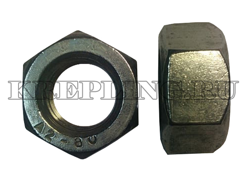 Гайка М6 А2 DIN 934/ISO 4032/ГОСТ 5915/ГОСТ 5927
